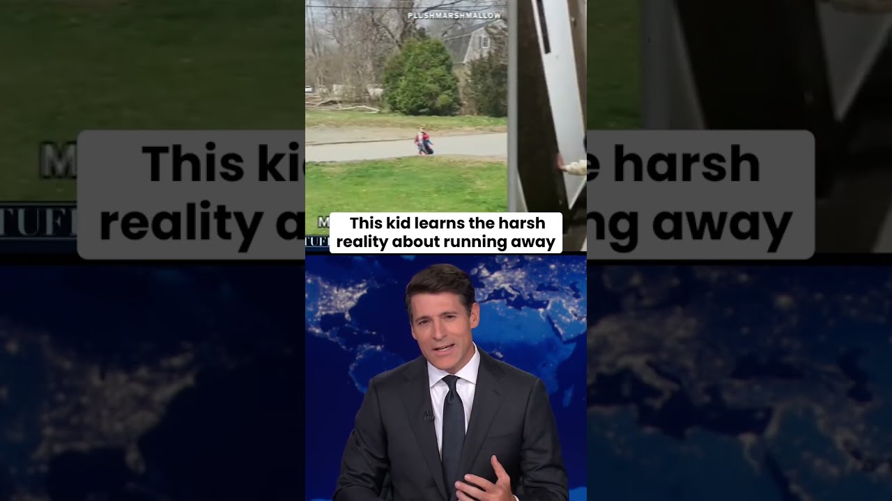 Watch: Hilarious videos show kids coming to terms with reality of running away from home #shorts
