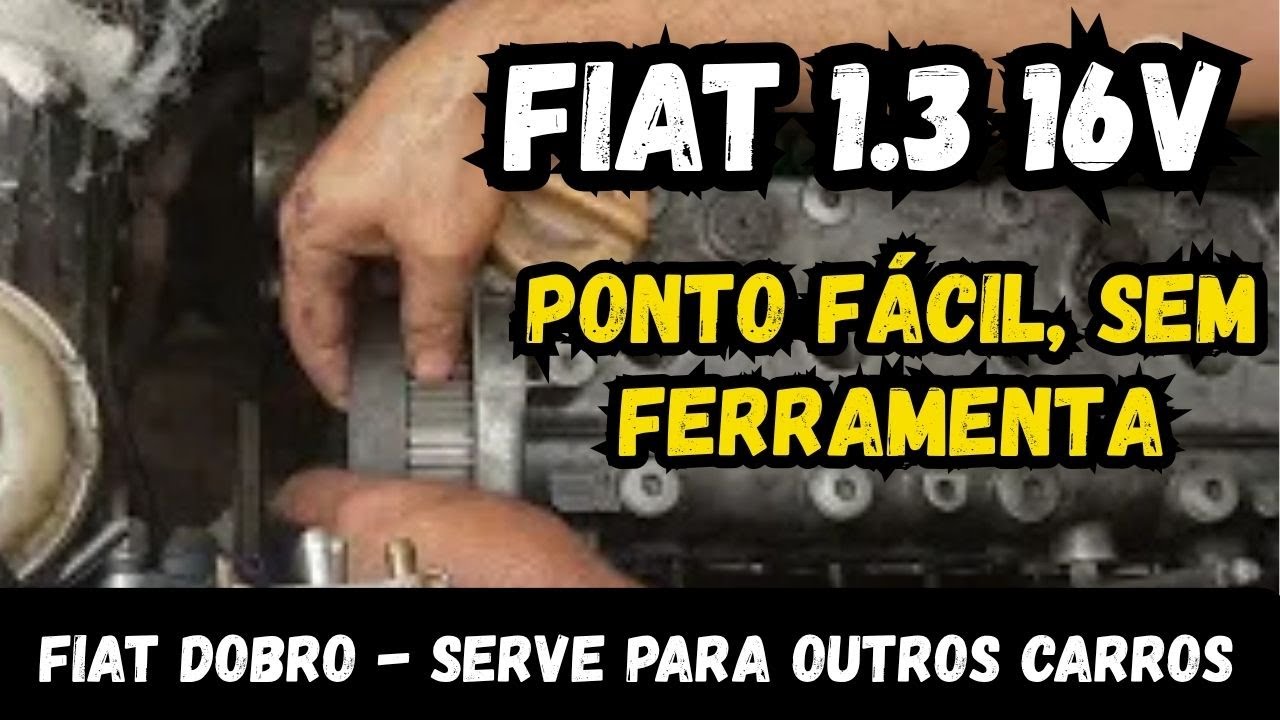 COLOCAR DOBLÔ 1.3 16V NO PONTO SEM FERRAMENTA - FÁCIL E RÁPIDO