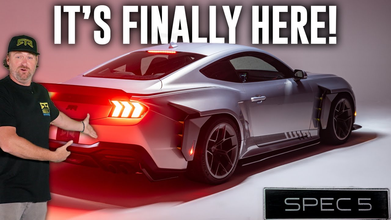 Первый взгляд на Ford Mustang RTR Spec 5!!