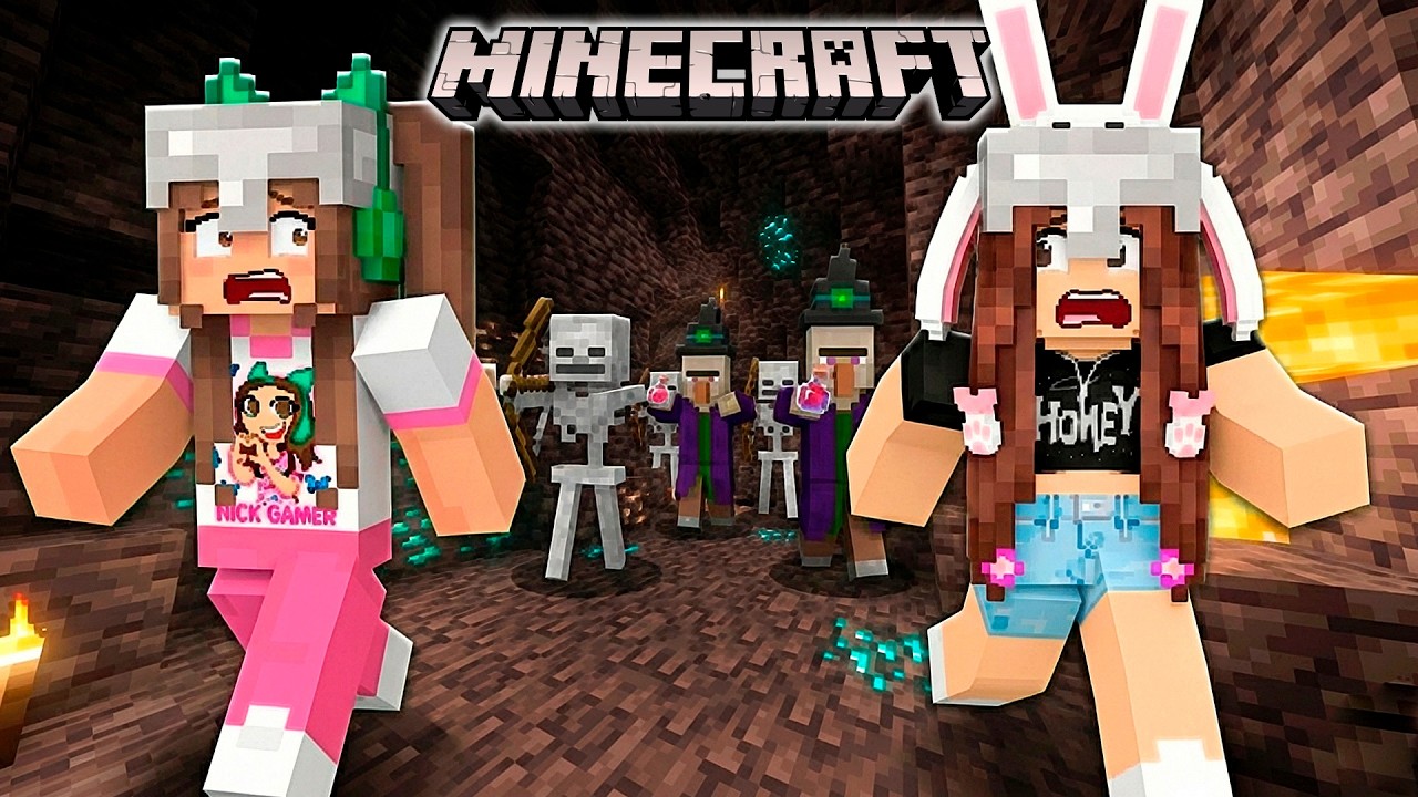 EXPLORAMOS A MELHOR CAVERNA DO MINECRAFT! - Roblox
