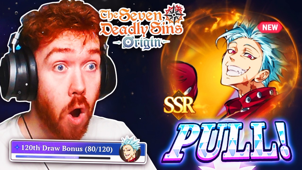 NEW SSR Ban Summons! MY BEST LUCK YET! THE GREED! | 7DS: Origin