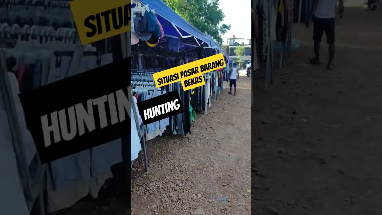Pasar seken | Pasar bekas | Hunting barang | Trifting #hunting #viral #batam