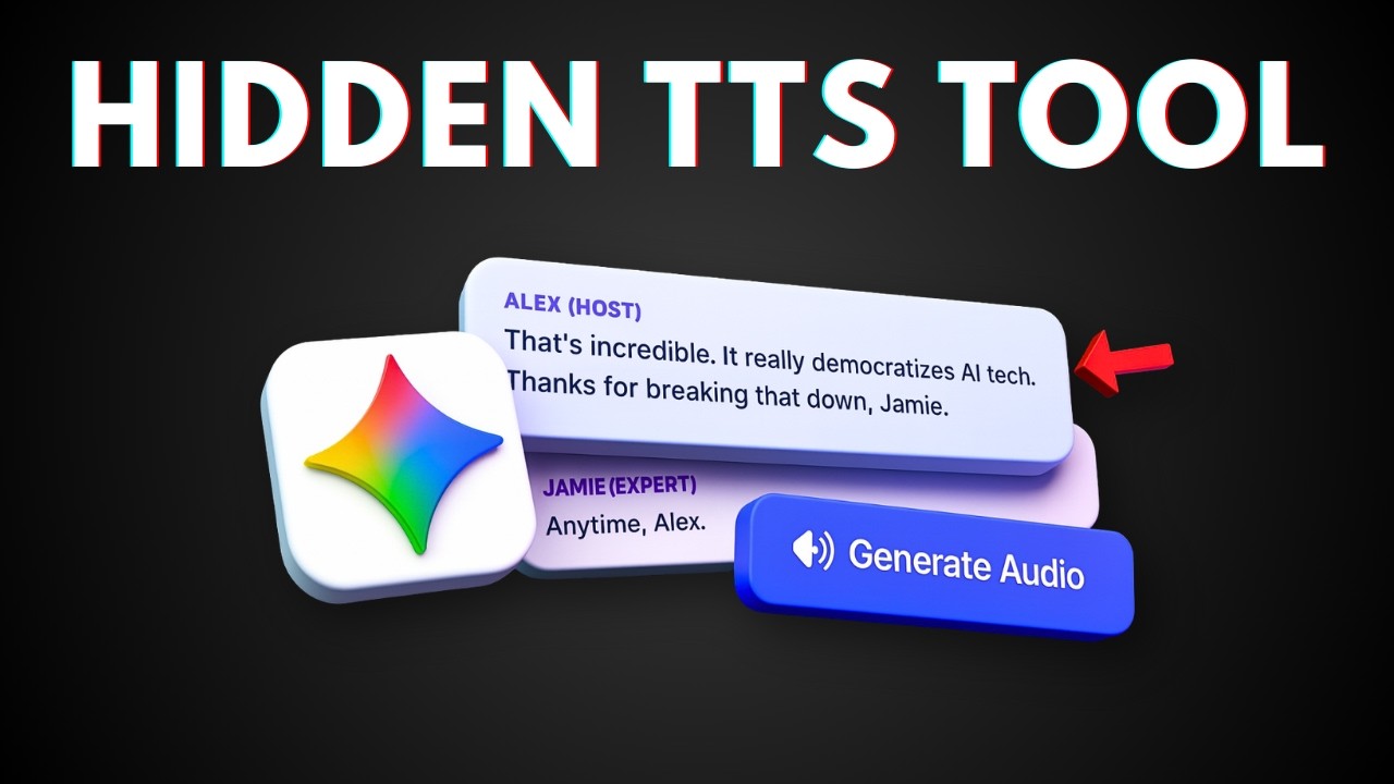 How to Create Podcasts with HUMANLIKE Multi-Speaker Conversations in Gemini AI TTS