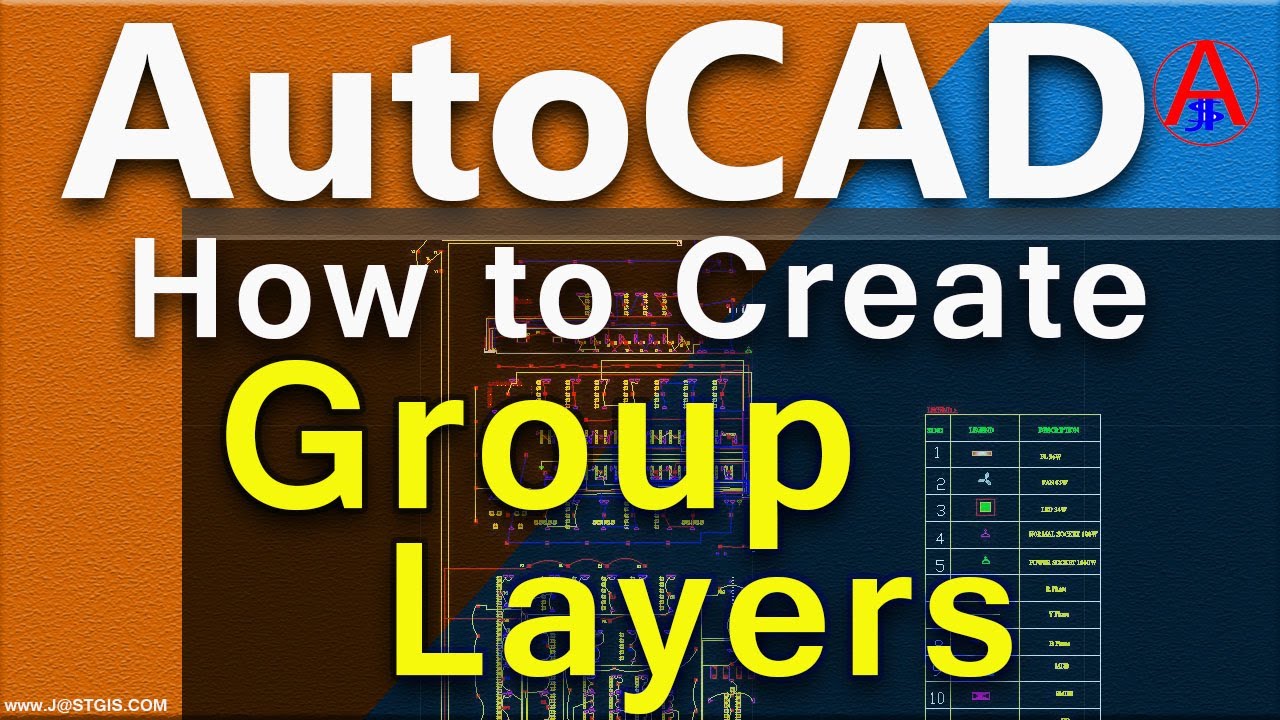 Учебное пособие по AutoCAD: Как создать групповые слои | Фильтры групповых слоев AutoCAD | От JastGIS