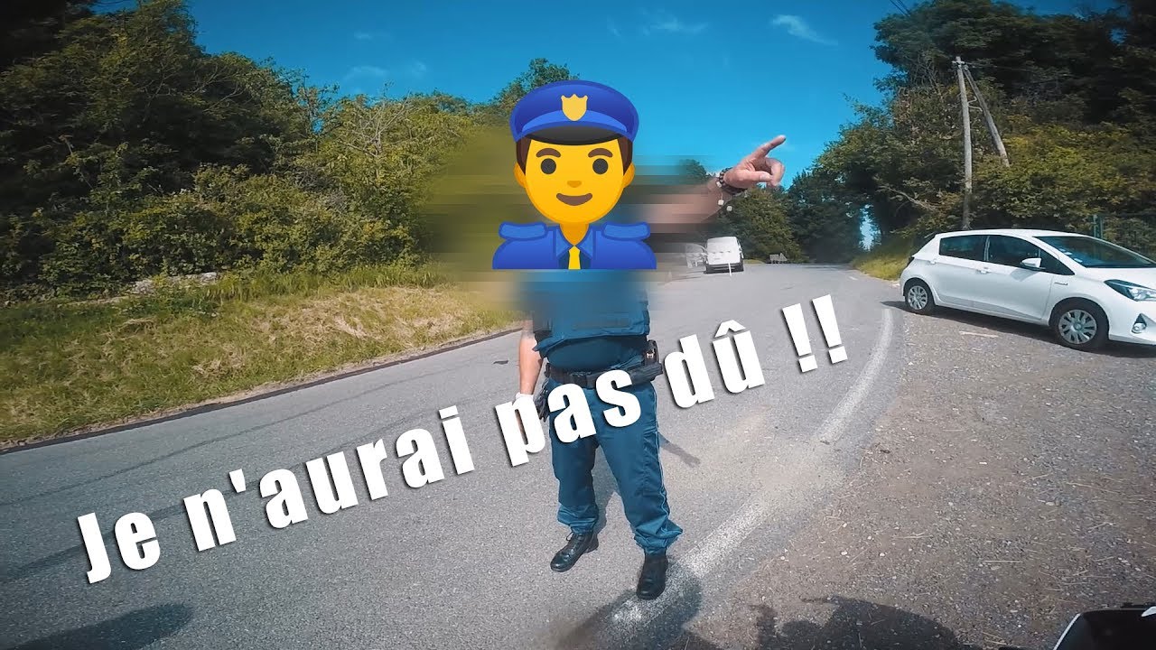 ARRESTATION SANS CHICANE SUR ROUTE FERMEE 👮🏻‍♀️⛔️😰