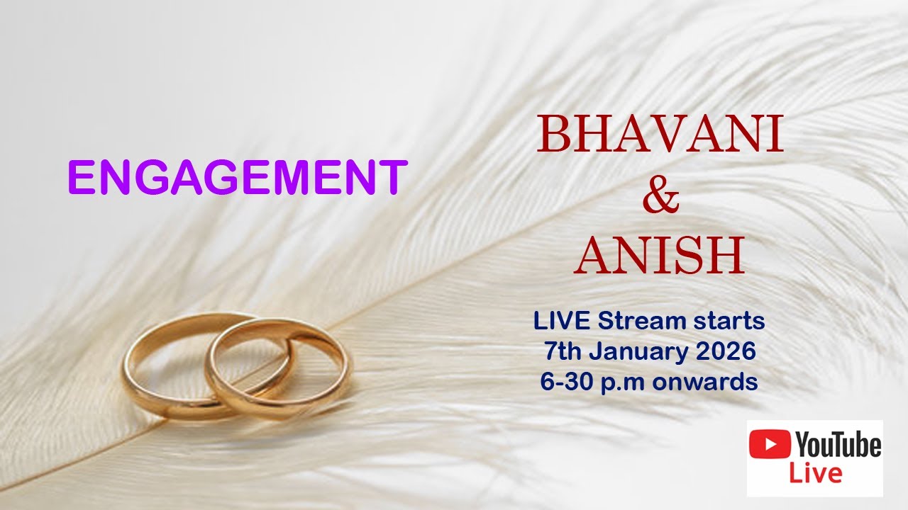 Engagement | Bhavani & Anish | 7th January 2026 | 6-30 p.m onwards