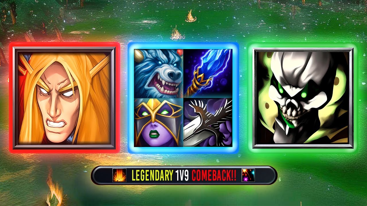 LEGENDARY 1v9 COMEBACK!! DUCAN INVOKER vs FED PUGNA – INSTANT CATACLYSM REFRESHER COMBO!