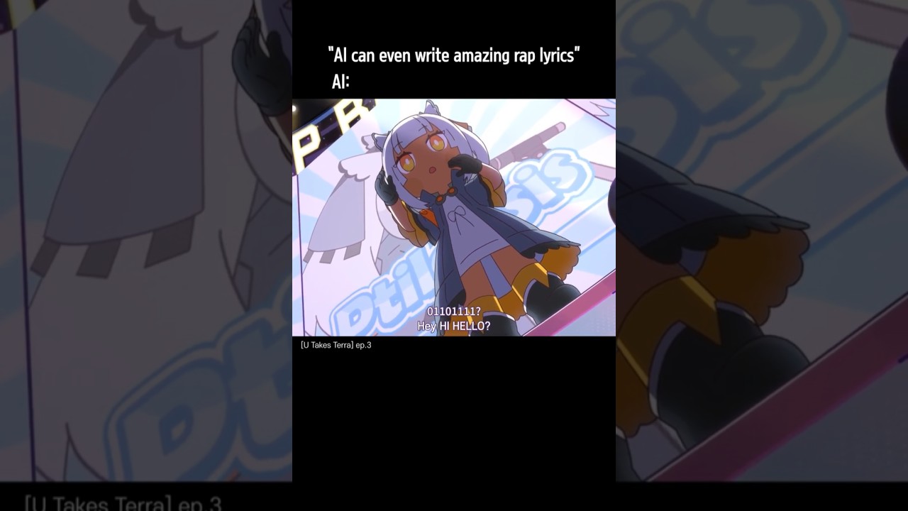 When AI writes rap lyrics  (#Arknights)