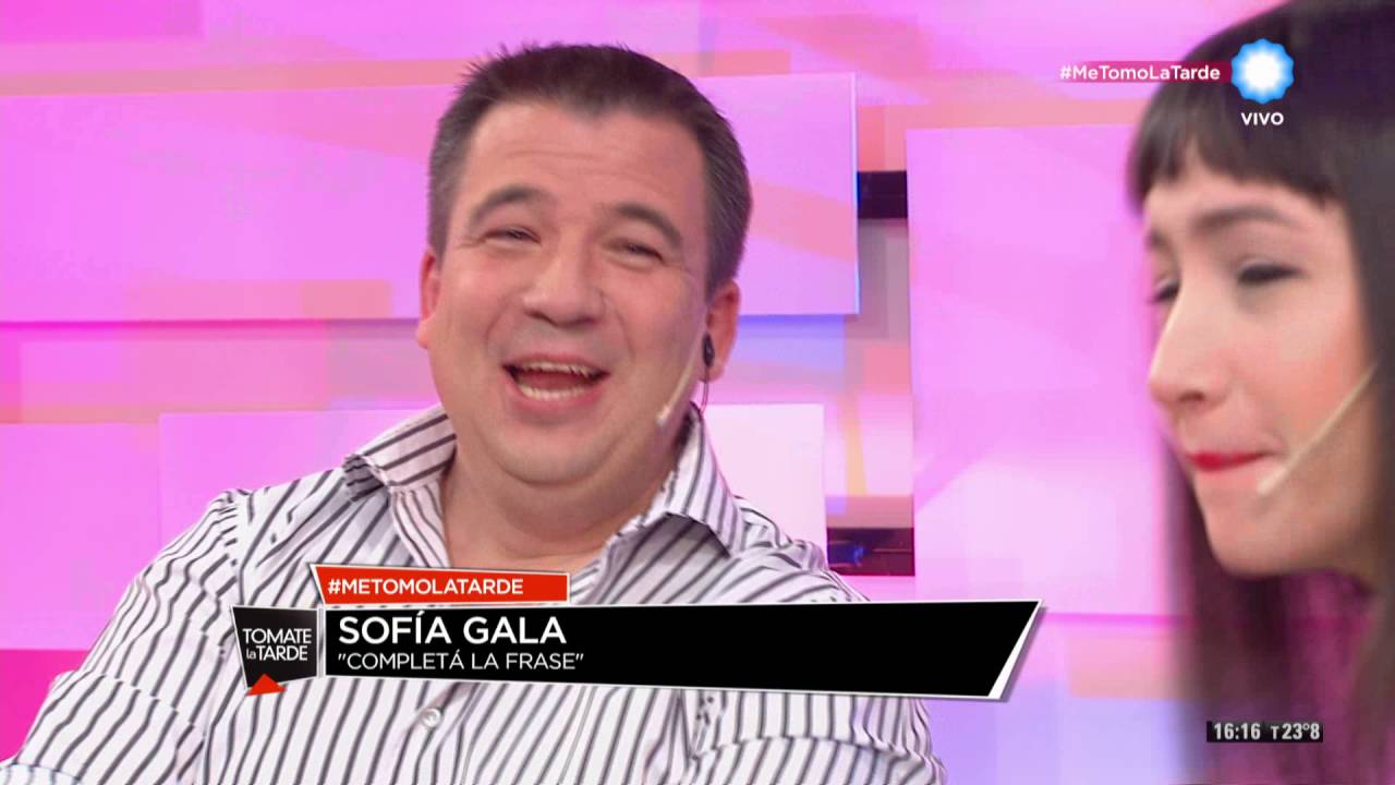 Sof&iacute;a Gala en Tomate la Tarde