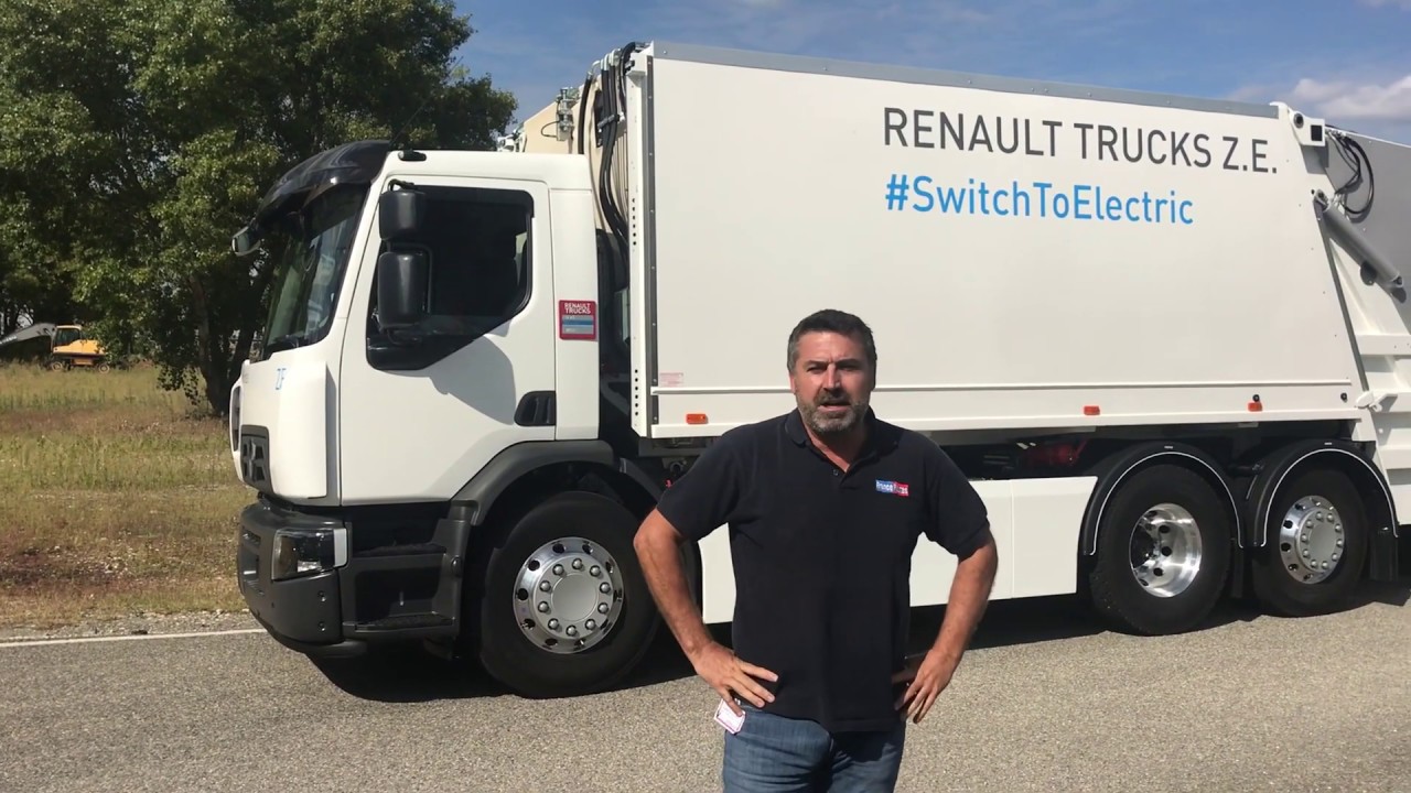Prise en main du porteur Renault ZE électrique en BOM