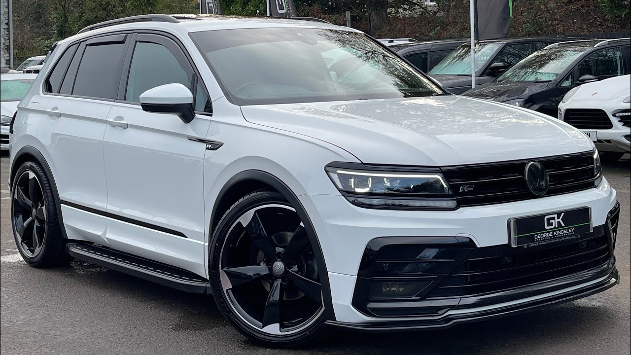 2018/68 VW Tiguan R-Line - 21” Alloys, Pan Roof, Gloss Black Detailing - for sale at George Kingsley