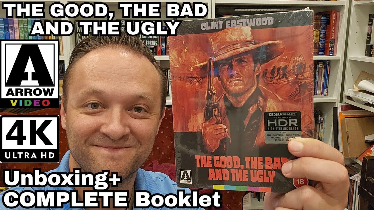 The Good, The Bad and The Ugly 4K Unboxing - Arrow Video Limited Edition