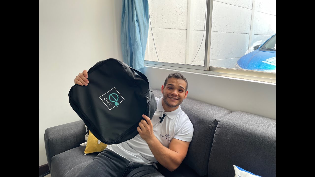 Unboxing del cargador para vehículos eléctricos Dual CREV