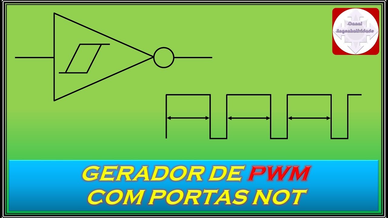 GERADOR DE SINAL PWM COM PORTAS NOT