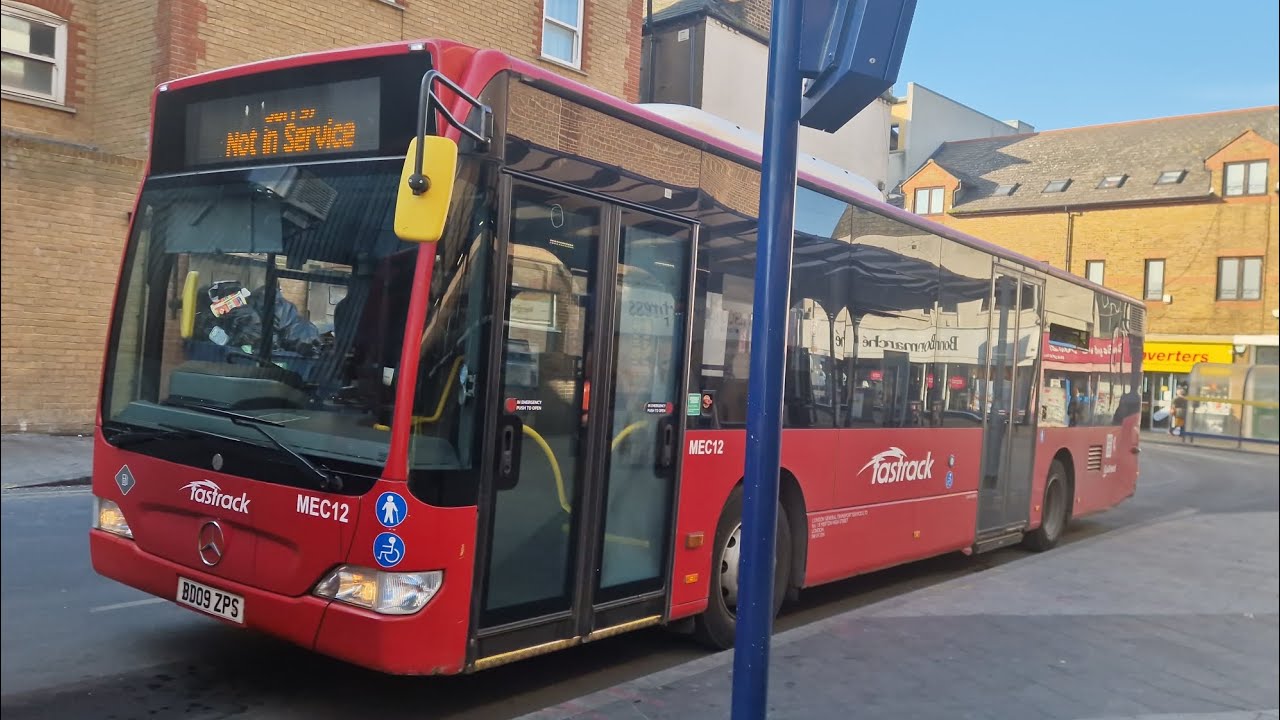 Go-Ahead Fastrack MEC12 BD09ZPS Bus Route B | Mercedes-Benz Citaro O530 ZF Euro 5