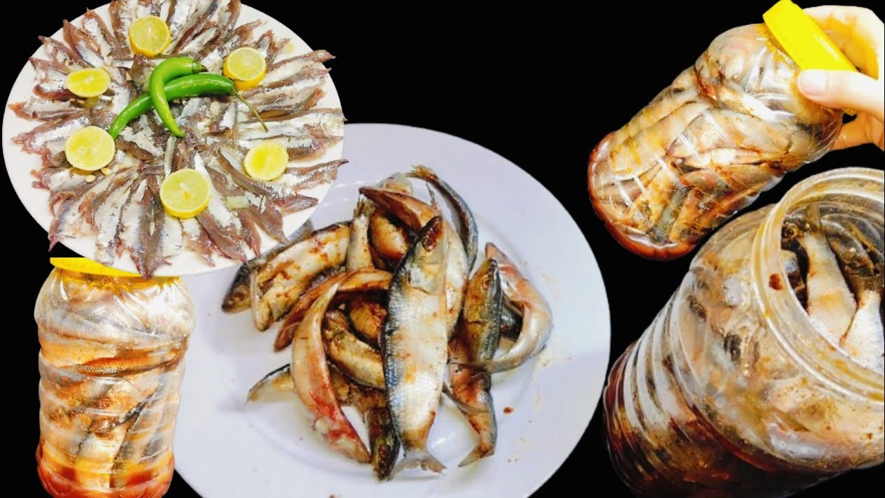 السردين المملح في البيت 🐟 أسهل وأضمن طريقة وطعم أحسن من الجاهز 🔥