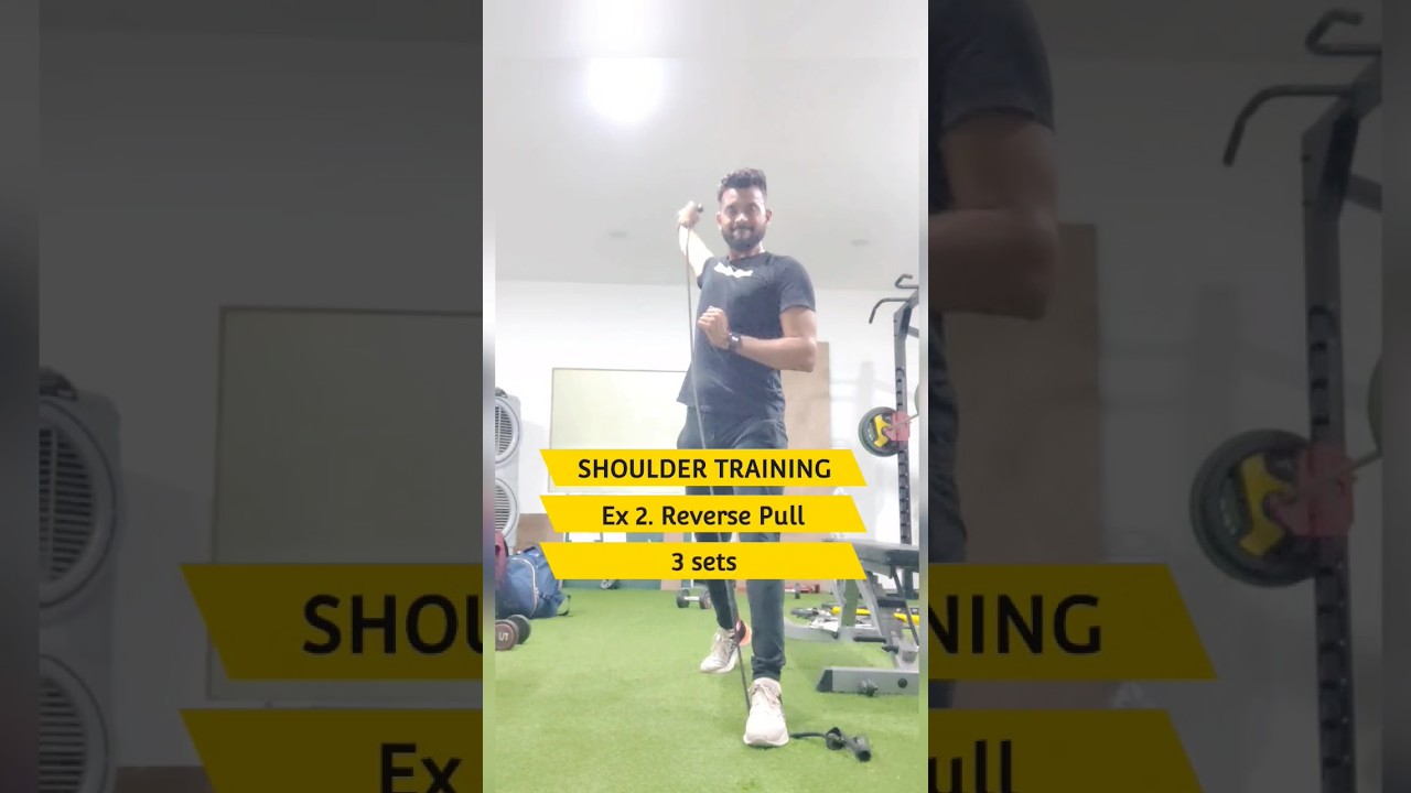 4 Shoulder exercises for fast bowlers to improve speed🚀 