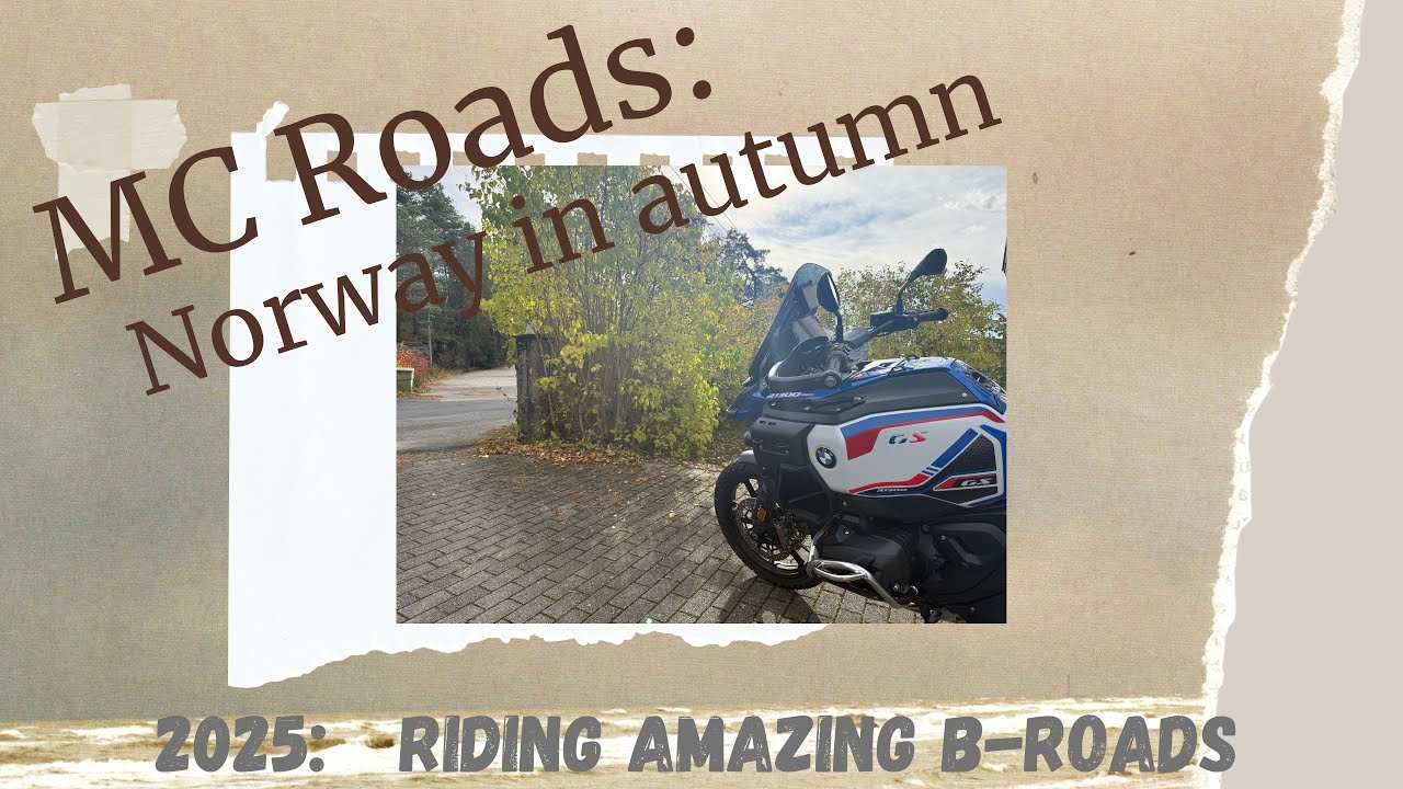 MC Roads: Norway in the autumn riding amazing B-roads
