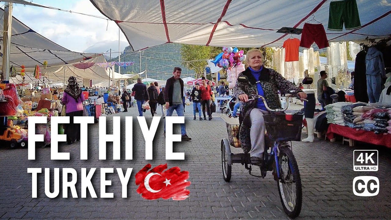Экскурсия по рынку Фетхие | Фетхие, Турция 🇹🇷