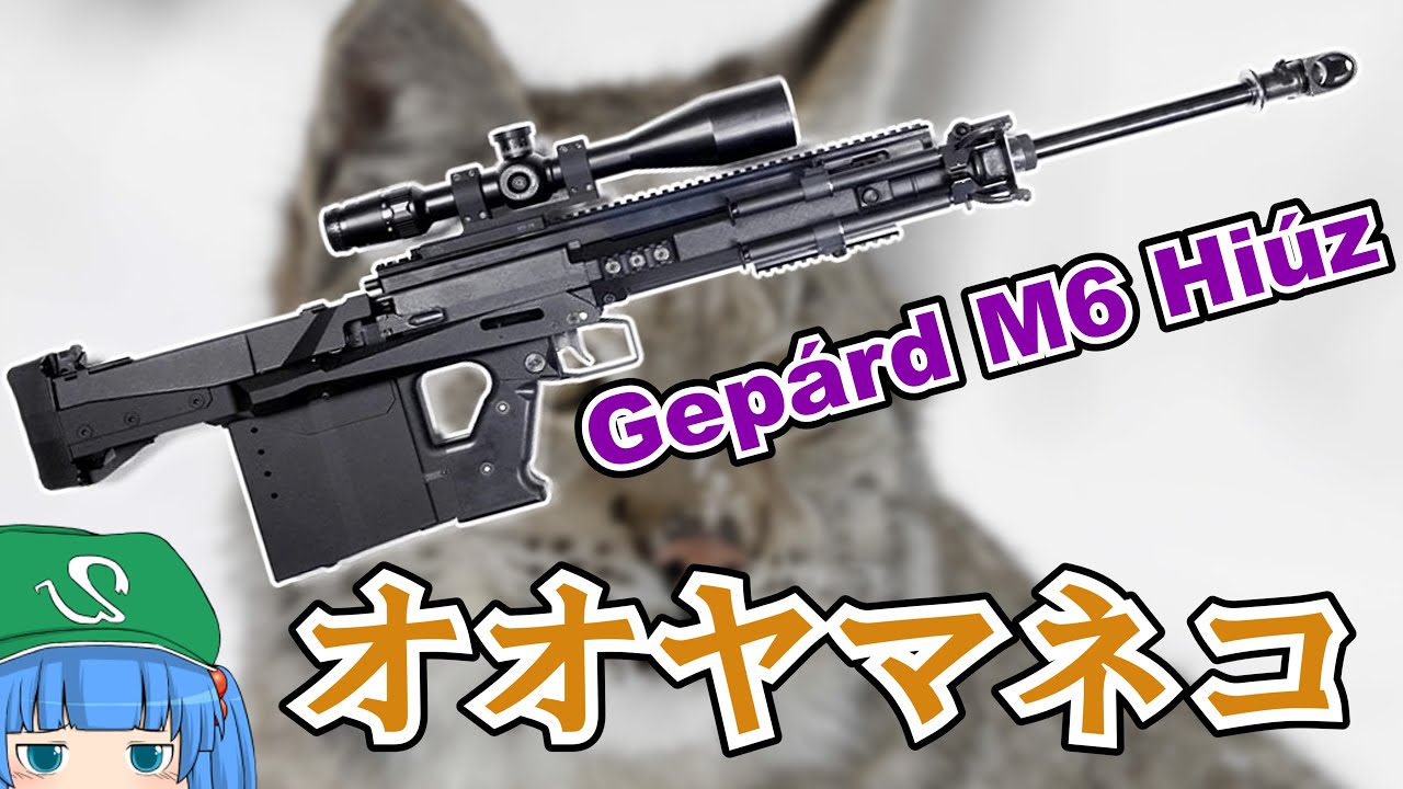 復活のロングリコイル軍用銃!!  ハンガリーの新型対物ライフル