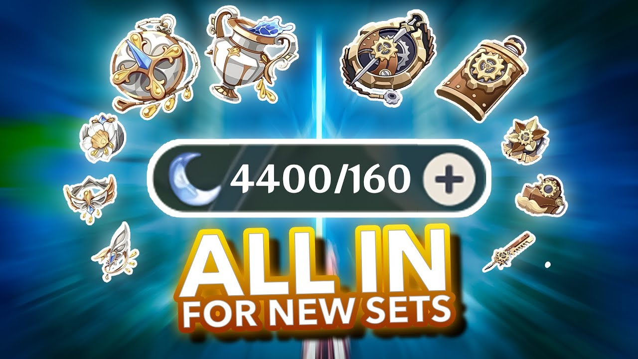 Spending 4400 Resin For Fontaine Artifacts!
