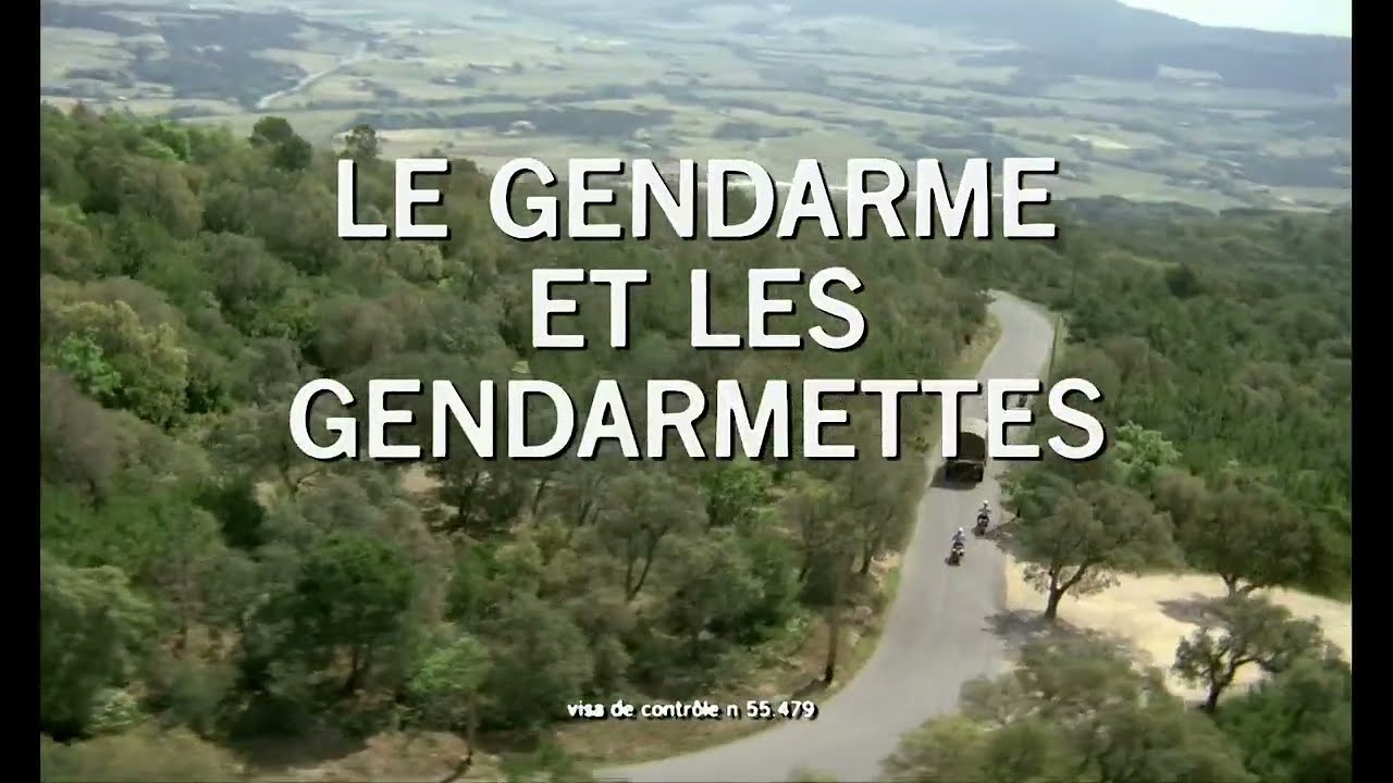 Le gendarme et les gendarmettes (1982) - Générique début