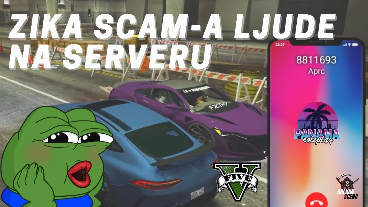 EURODRMEX & CRNI SCAM-AJU LJUDE NA SERVERU - GTA V - *Panama RP*