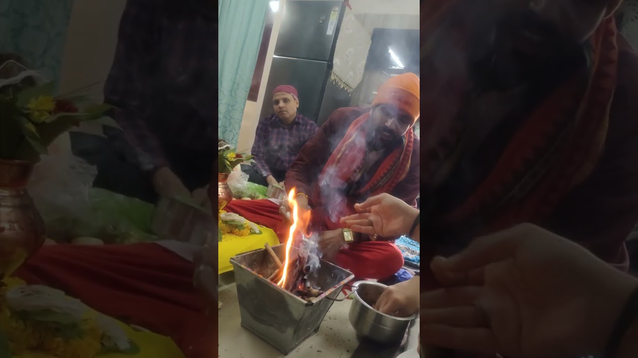 🙏🙏माघ पूर्णिमा पर हवन 🙏🙏🪔🪔