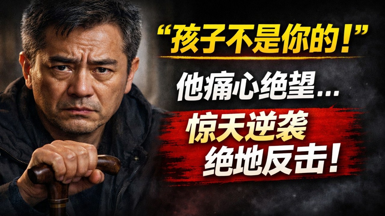 妻子带情人回家，冷笑道：“孩子不是你的！”。他默默拿起拐杖，一场惊天逆转就此展开…