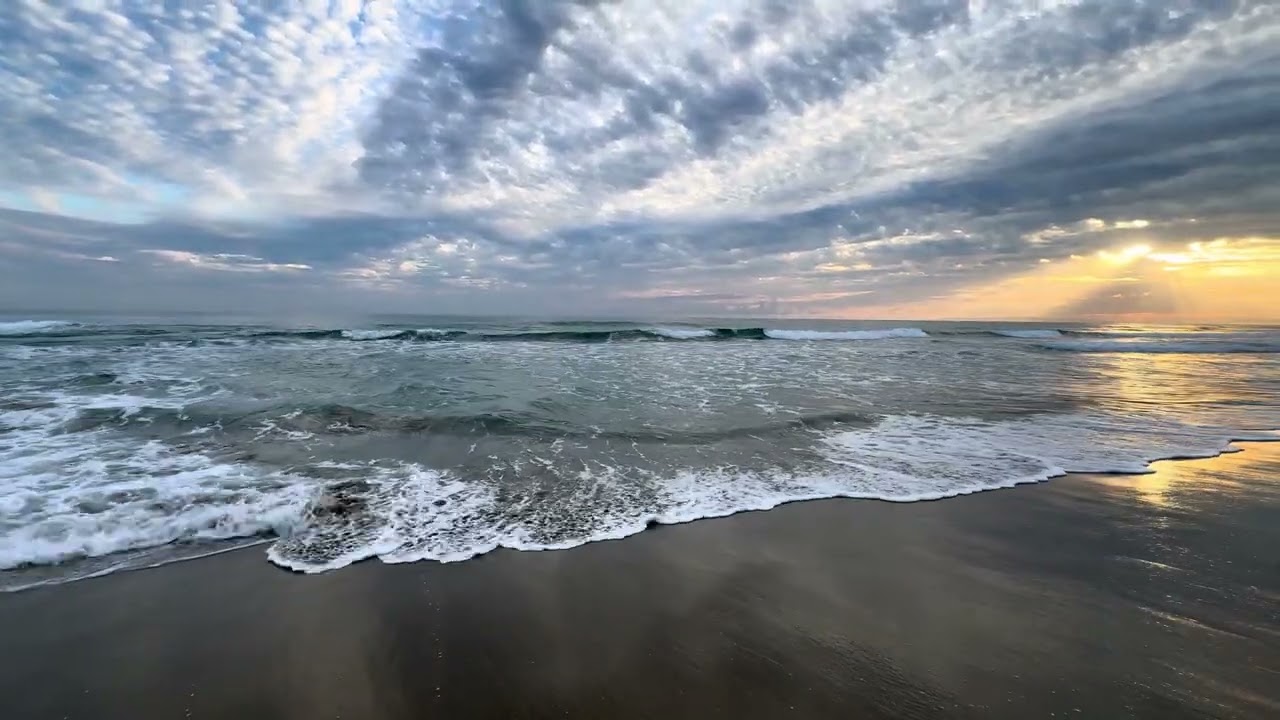 Tropical Beach Waves | Ocean ASMR for Deep Sleep, Relaxation & Stress Relief