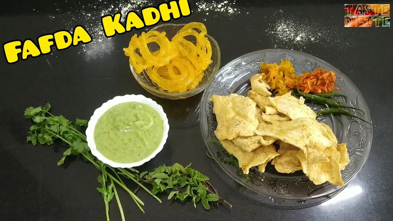 Fafda Kadhi | Besan Chutney : Easy 2 minutes recipe with ingredients easily available at home.