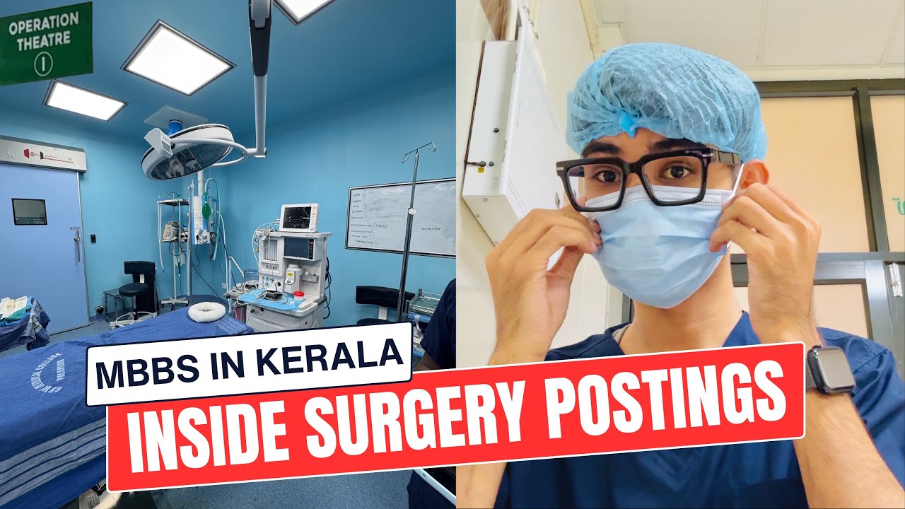A Day in My Surgery Postings | GMC Palakkad | North Indian Surviving MBBS in Kerala 
