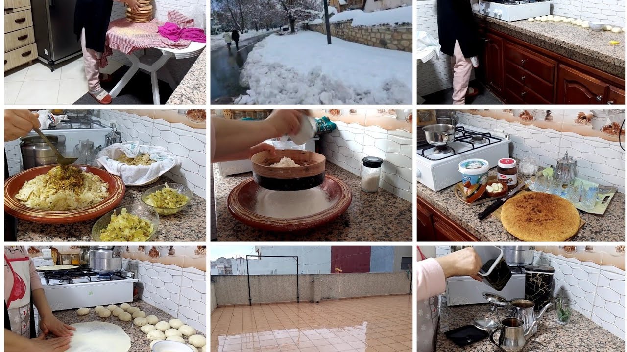 روتين شتوي بامتياز 🌧️ شاركت معاكم نهاري كيف داز بكل بساطة ✅ مناظر ثلجية في إفران ما شاء الله 