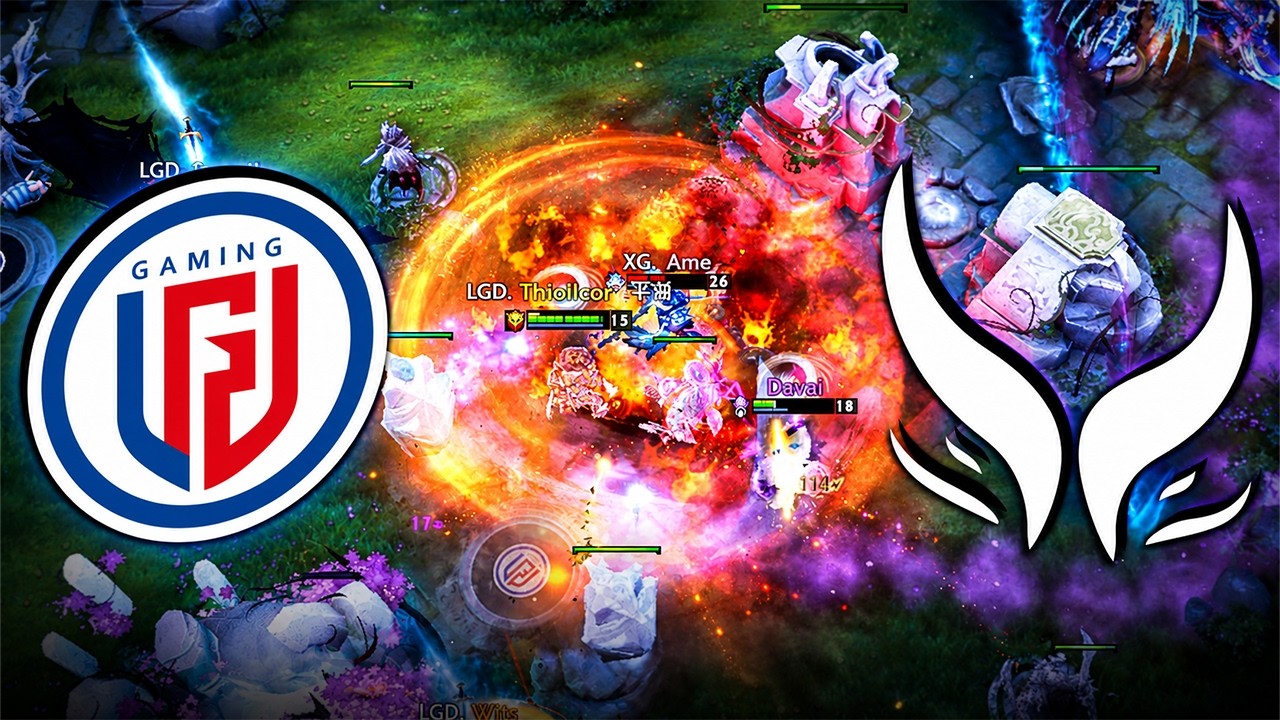 LGD vs Xtreme Gaming - WHAT A GAME !! PGL Wallachia Season 9
