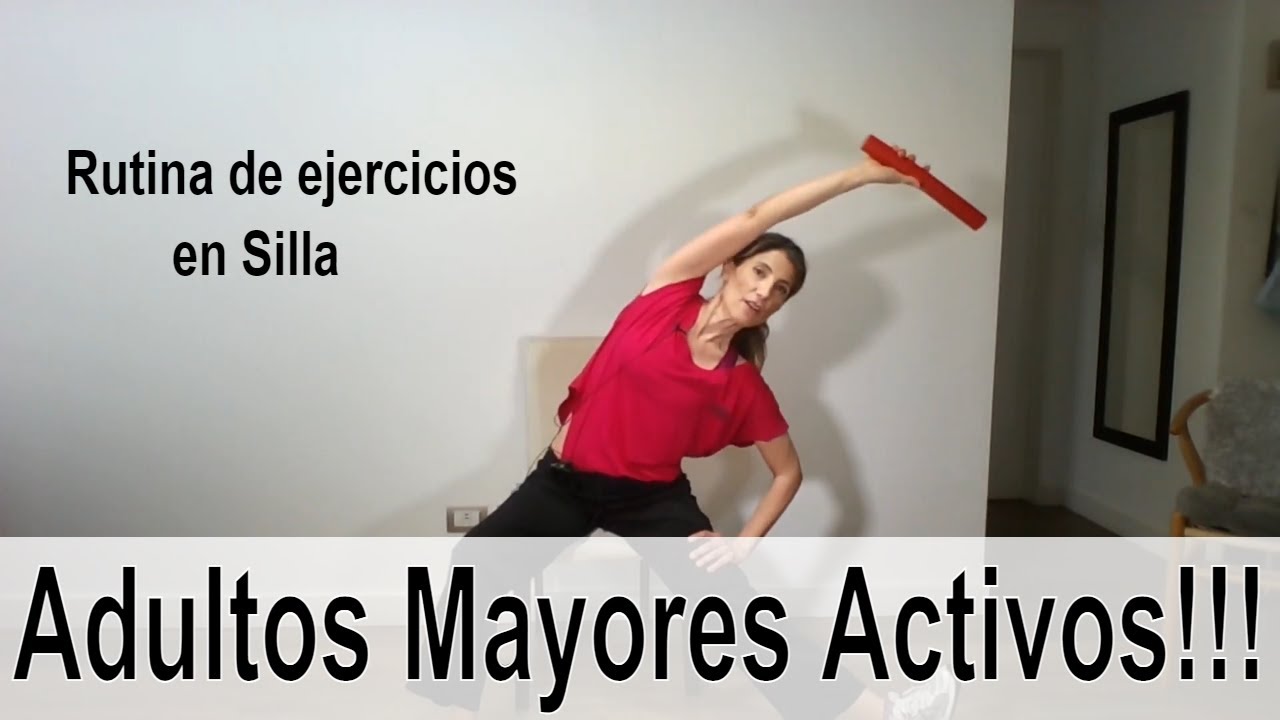 Gimnasia Adultos Mayores Activos!! Rutina de Brazos, piernas y abdominales!!!!