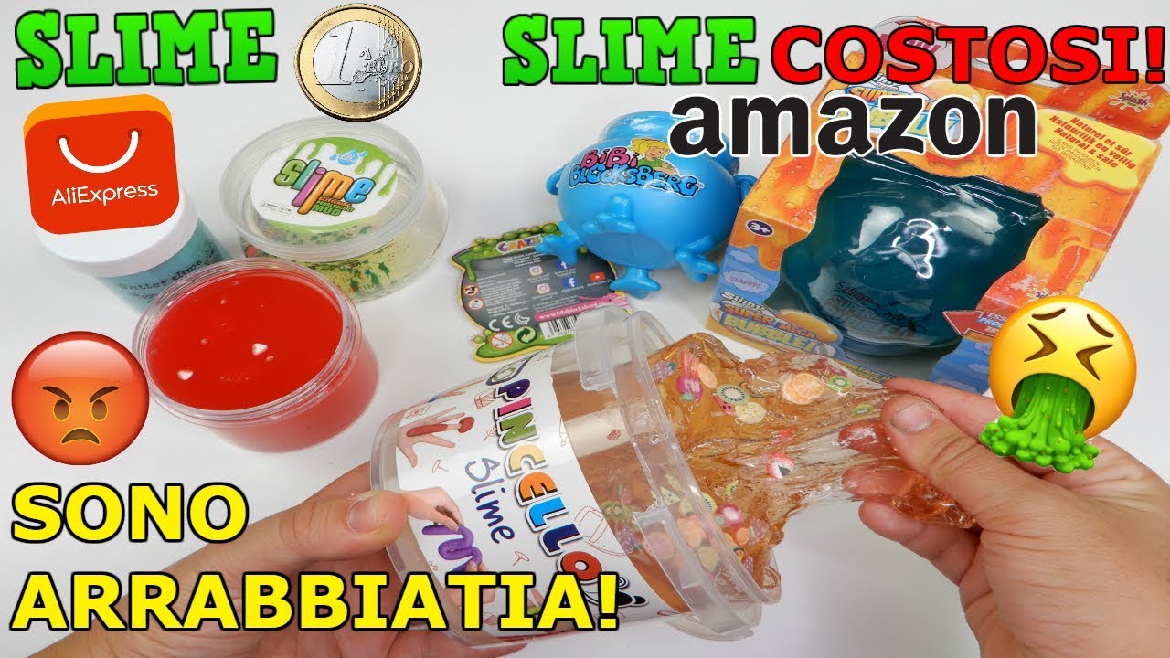 SLIME MOLTO COSTOSI CONTRO SLIME DA 1 EURO! SONO ARRABBIATISSIMA!