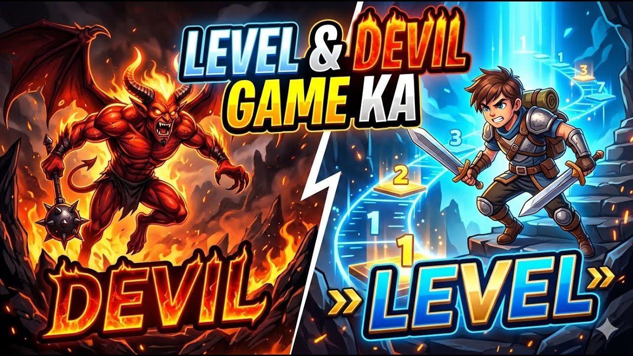 Level vs devil 👿👿 