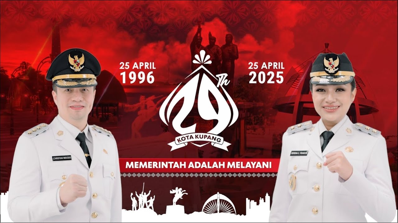 UPACARA PERINGATAN HARI ULANG TAHUN KOTA KUPANG | JUMAT, 25 APRIL 2025
