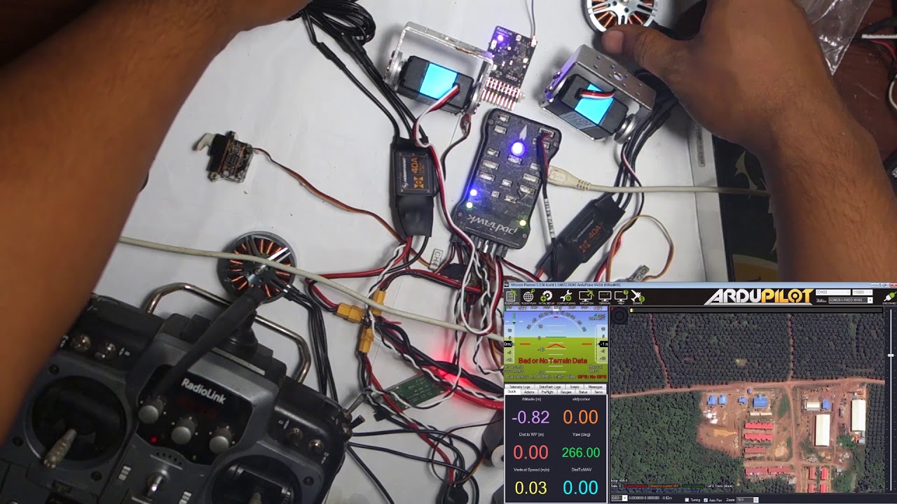 Wiring pixhawk (v-tol project)