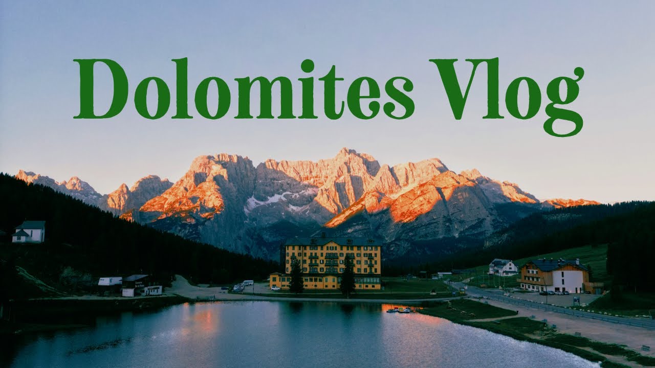 3 nights in the Dolomites | Travel Vlog Phantom Luts A7iv
