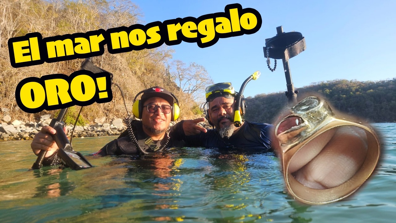 Tesoros del mar! Brillo el oro y la plata!