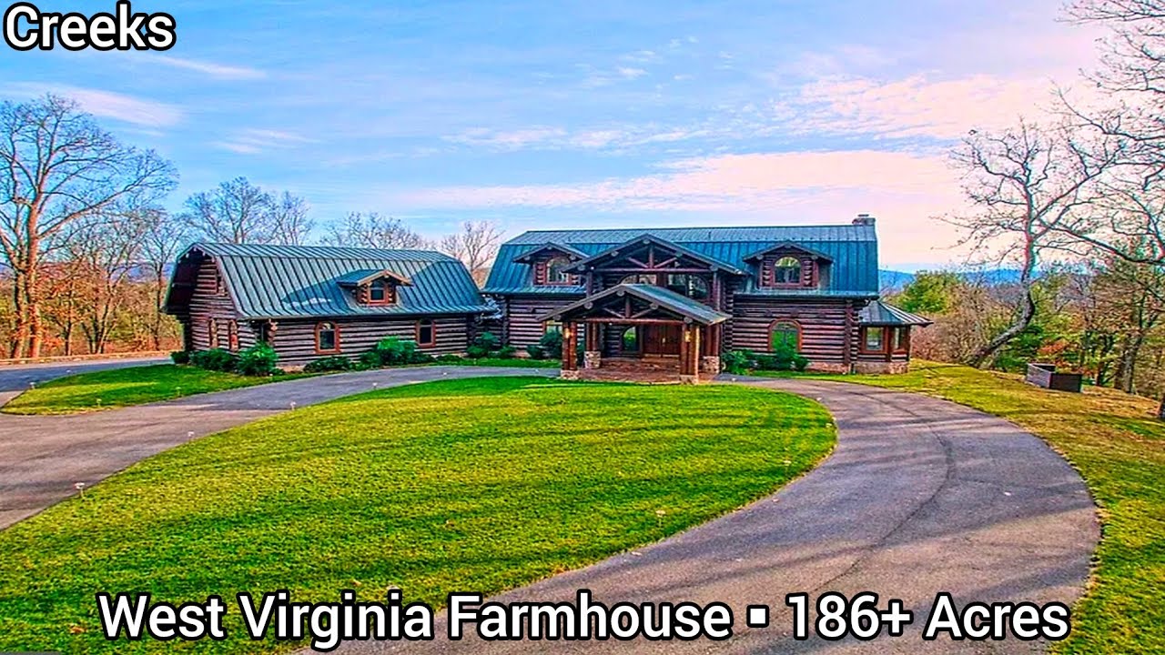 West Virginia Farms For Sale | 186+ Acres | West Virginia Land For Sale | WV Luxury Log Cabins