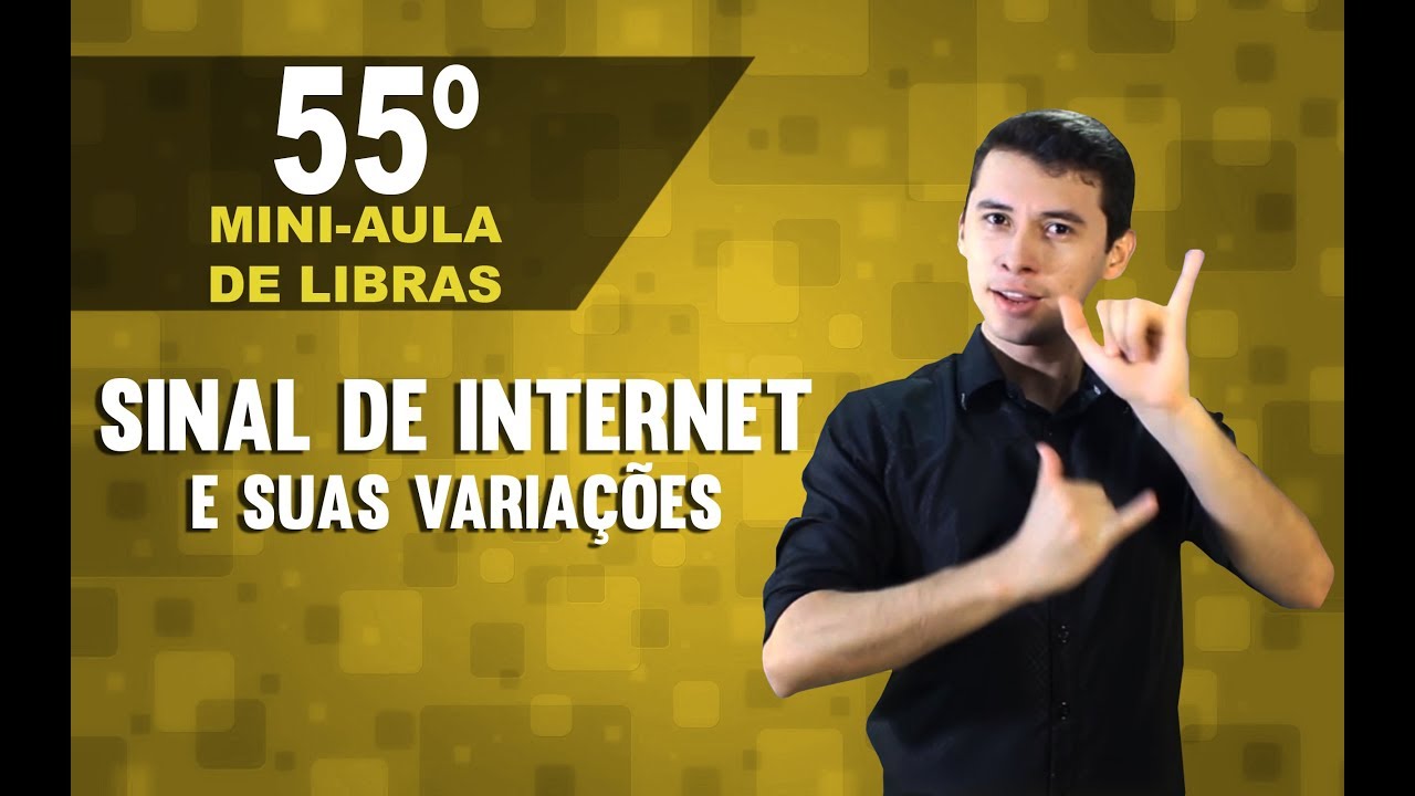COMO SE DIZ EM LIBRAS INTERNET? | MINIAULA DE LIBRAS | DANRLEY OLIVEIRA