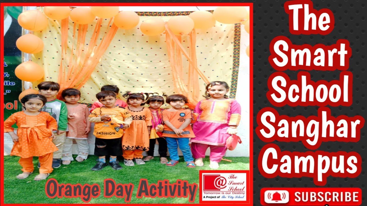Celebrating Orange Day|| activity|| Kids Enjoying|| School Activity || #viral video #trending