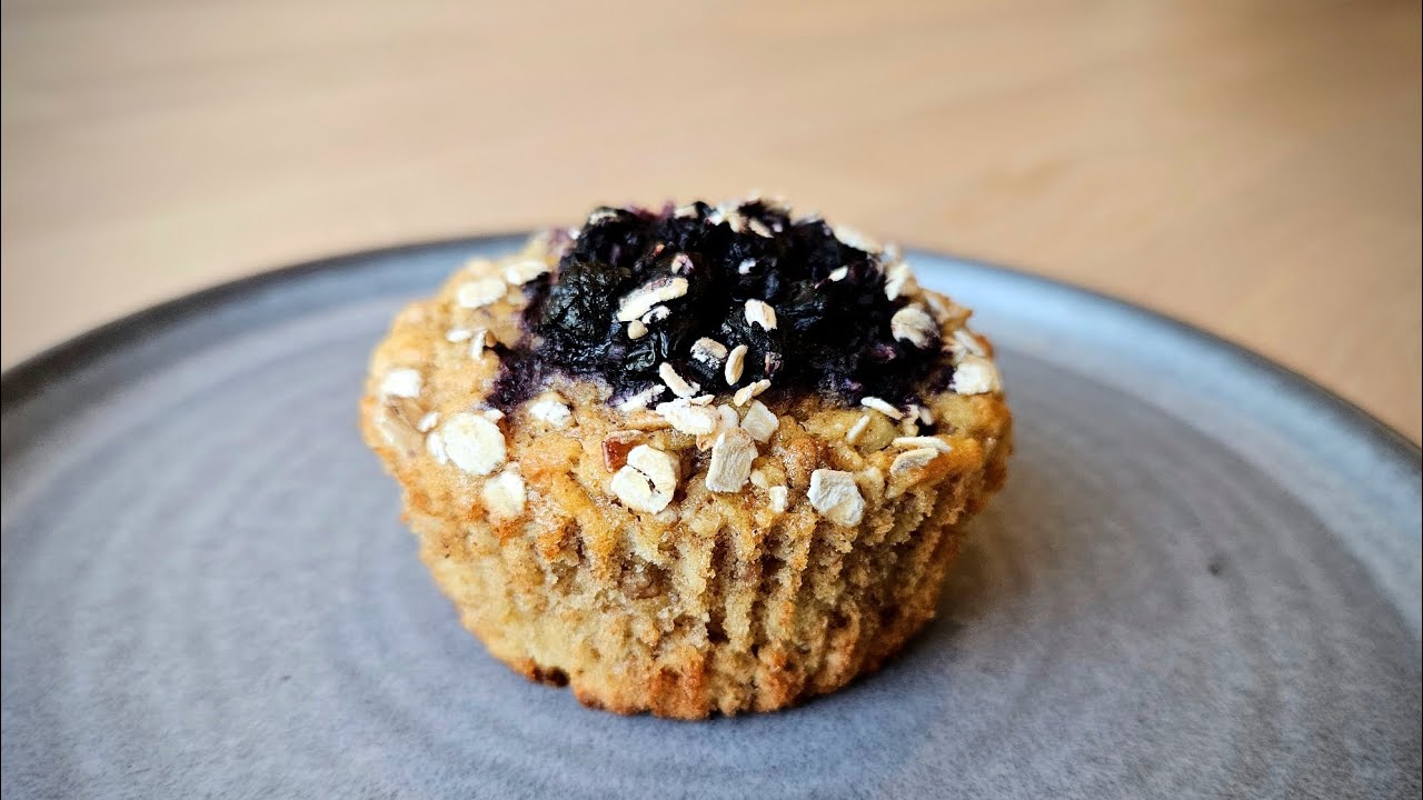 Havremuffins med bær