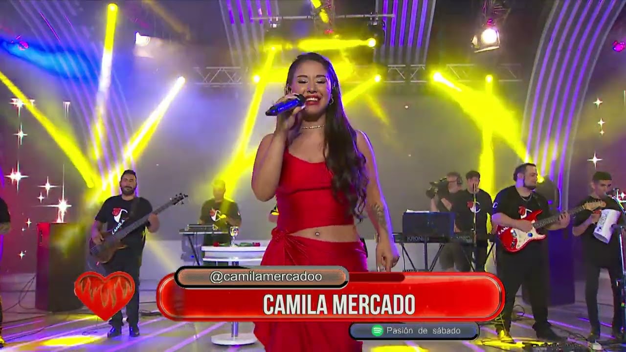 Camila Mercado en vivo en Pasión de Sábado 23 11 2024