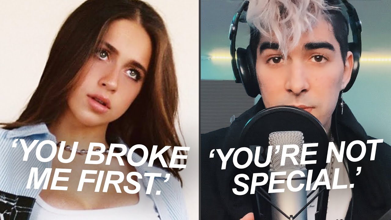 you broke me first but it's from a controversial perspective 😳