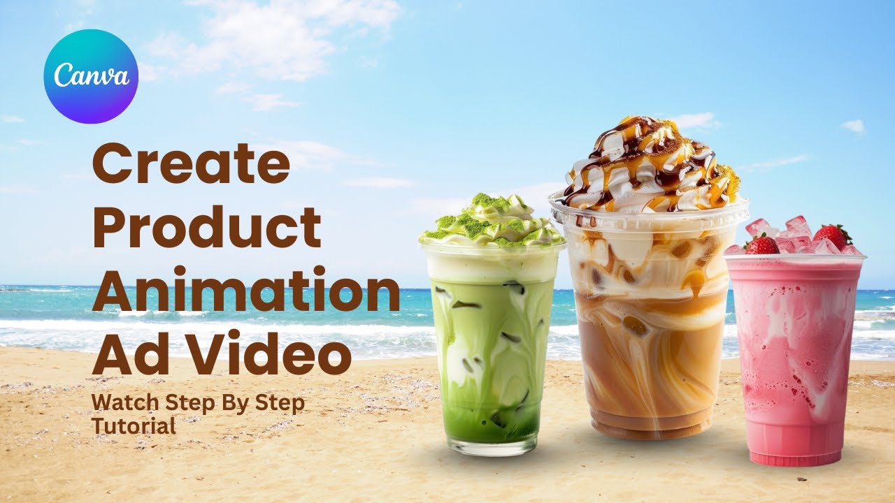 Canva Animated Product Ad Design | Easy Tutorial for Beginners #canva  #productanimation