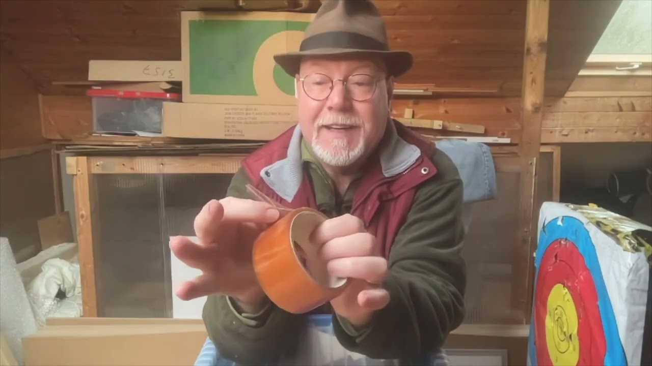 Cheap Ass Archery Target Made from a ???