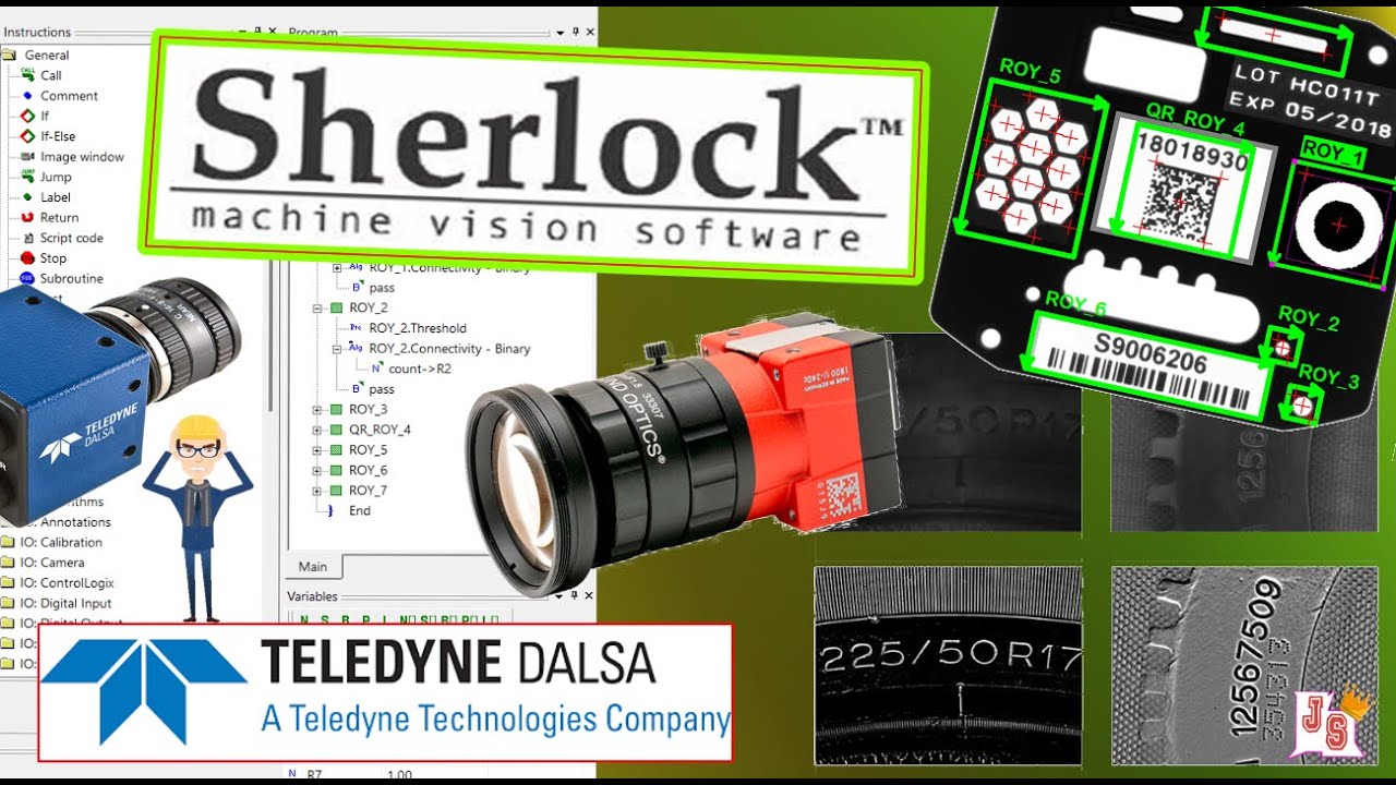 Detección de objetos - software de visión 